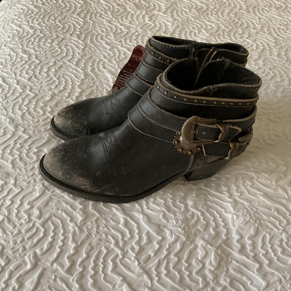 Corral Ankle Boots 7 Black NWT - Picture 4 of 5